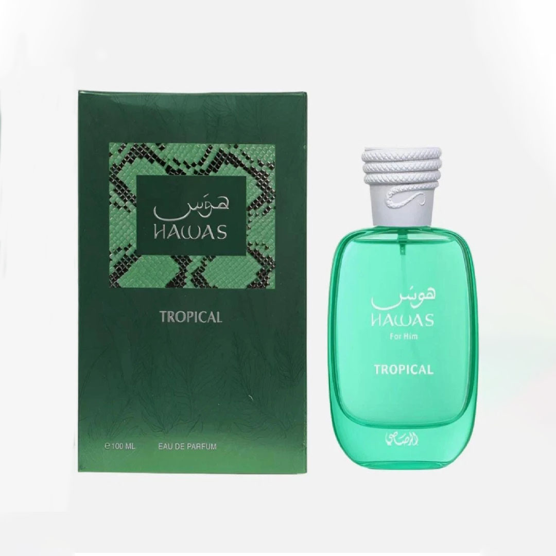 Hawas Tropical di Rasasi, prof - Perfume Alcohol Fragrance recensione e prezzo